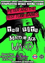 Peter & the Test Tube Babies - The Pipeline, London 12.7.14